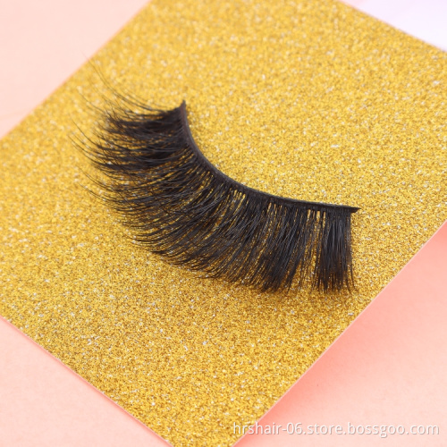 Free sample private label  Mink Fur Eyelashes  Extra Long Lashes Vendor